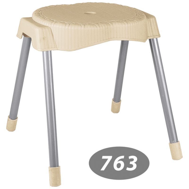 چهار پایه حصیری پایه فلزی متوسط NS-763