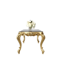 میز غذاخوری مربع روبینا صفحه mdf و شیشه