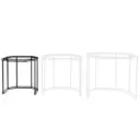 میز عسلی هشت ضلعی فلزی (کوچک 39)