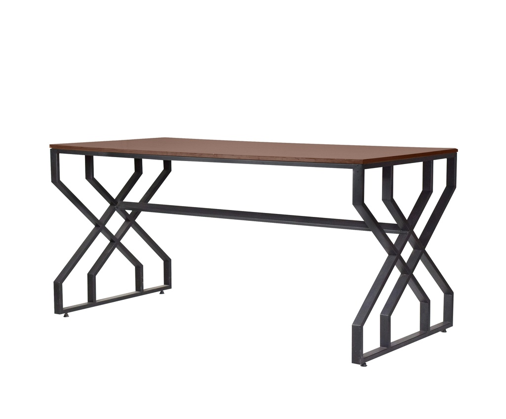 میز کنفرانس 4 نفره اسلیم روکش بلوط